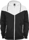 Urban Classics Herren Herren Arrow Windrunner Jacke, Blk/Wht, L