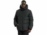 Urban Classics Herren Hooded Puffer Jacket with Quilted Interior Jacke, Black, 3XL