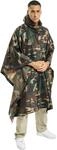 Brandit Ripstop Poncho, Farbe: woodland, Gr&ouml;&szlig;e: OS