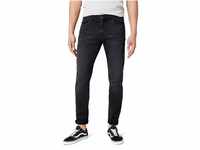 Urban Classics Herren Stretch Denim Pants Jeanshose, black washed, 30