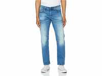 G-STAR RAW Herren 3301 Regular Straight Jeans, Blau (authentic faded blue