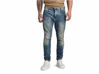 G-STAR RAW Herren D-Staq 3D Slim Jeans, Blau (medium aged D05385-8968-071), 31W...