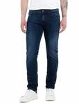 Replay Herren Jeans Anbass Slim-Fit mit Power Stretch, Dark Blue 007-1 (Blau), 32W /