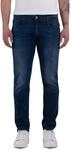 Replay Herren Jeans Anbass Slim-Fit mit Comfort Stretch, Medium Blue 009...