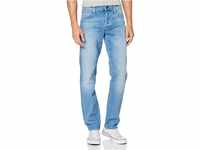 G-STAR RAW Herren 3301 Regular Straight Jeans, Blau (faded seascape...