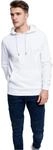 Urban Classics Herren Basic Sweat Hoody Kapuzenpullover, per Pack Wei&szlig; (White 220),