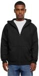 Urban Classics Herren Kapuzenpullover Zip Hoody, Sweatjacke mit Rei&szlig;verschluss f&uuml;r