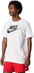 Nike Herren T-Shirt Sportswear Futura Icon, White/Black, 2XL, AR5004-101