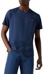 Levi's Herren Ss Original Housemark Tee T-Shirt,Cotton + Patch Dress Blues,XS