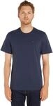 Tommy Jeans Herren Tjm Xslim Jersey Tee Dm0dm04411 Langarmhemd, Blue (Black Iris), XL