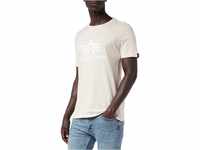 Alpha Industries Herren Basic T-Shirt, Jet Stream White/White, M