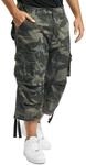 Brandit Herren Urban Legend 3/4-Cargo-Shorts,knielange Sommershorts aus
