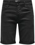 ONLY and SONS Ply Life Reg M&auml;nner Short schwarz L 72% Baumwolle, 26% Polyester, 2%