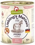 GranataPet Liebling's Mahlzeit Pferd PUR, Nassfutter f&uuml;r Hunde, Hundefutter...