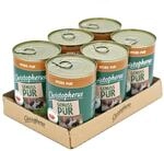 Christopherus Genuss PUR Getreidefreies Nassfutter f&uuml;r Hunde, Singleprotein, Pferd,