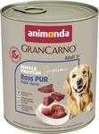 animonda GranCarno Hunde Nassfutter Single Protein Ross pur (6 x 800g),