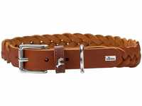 HUNTER Halsband Solid Education Special S (45), Cognac