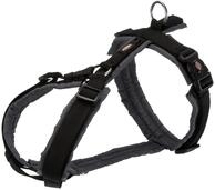 Trixie Trekking Geschirr New Premium XL 80-97cm / 25mm schwarz/Graphit Hund