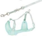 TRIXIE Junior Welpen-Softgeschirr mit Leine Gr&ouml;&szlig;e S&ndash;M: Brustumfang 26&ndash;34 cm/10