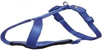 Trixie 1998502 Premium Geschirr, 50-60 cm/20 mm, Kobaltblau, M