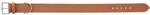 Trixie 19016 Rustic Fettleder-Halsband Heartbeat, L: 47&ndash;55 cm/40 mm, braun