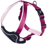 Nobby Komfort Geschirr Classic Preno, himbeere/pink L: 75-90 cm, B: 35 mm, 1 St&uuml;ck