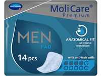 MoliCare Premium MEN PAD, Inkontinenz-Einlage für Männer bei Blasenschwäche,