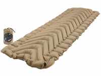 Klymit Unisex's Insulated Static V Sleeping Pad, Coyote Sand-2020, One Size