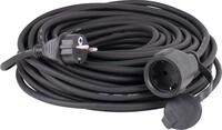 as - Schwabe Gummi-Verl&auml;ngerungsleitung &ndash; 25 m Kabel mit Schutzkontaktstecker,
