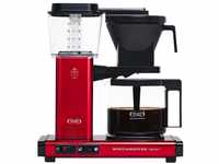 Moccamaster KBG Select, Kaffeemaschine, Glaskanne, Filterkaffee, Red Metallic,...