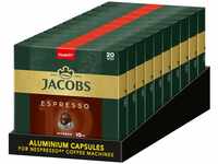 Jacobs Kaffeekapseln Espresso Intenso, Intensität 10 von 12, 200 Nespresso®*