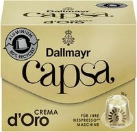Dallmayr Capsa Lungo Crema dOro 10 Kapseln