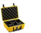 B&W International Mehrzweckkoffer Outdoor Typ 1000 (PP.41) Yellow - mit variabler