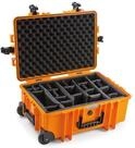 B&W International Mehrzweckkoffer Outdoor Typ 6700 (PP.428) Orange - mit variabler
