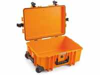 B&W Transportkoffer Outdoor - Typ 6700 Orange - IP67 Zertifizierung, staubdicht,