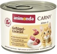 animonda Carny Katzen Nassfutter Kitten Gefl&uuml;gel Cocktail (12 x 200g), Kitten