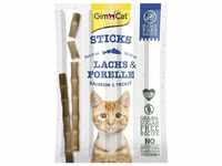 GimCat Sticks Lachs & Forelle - Softe Kaustangen mit hohem Fleischanteil und...