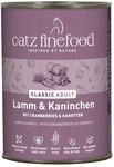catz finefood N&deg; 11 Lamm & Kaninchen Feinkost Katzenfutter nass, verfeinert mit