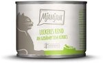 MjAMjAM - Premium Nassfutter f&uuml;r Katzen - leckeres Rind an ged&auml;mpftem...