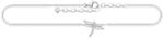 THOMAS SABO Damen Fu&szlig;kette Libelle Zirkonia 925 Sterlingsilber AK0010-051-14-L27v