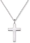 Engelsrufer Damen Halskette aus Sterling Silber und schlichtem Kreuz Anh&auml;nger...