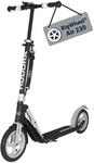 HUDORA BigWheel Air 230 Scooter - Tretroller mit/ohne Handbremse - Stabiler