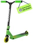HUDORA Stuntscooter Kids - 360&deg; Lenkung - Tretroller - ABEC 9 Kugellager -...