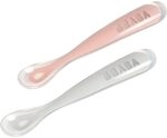 B&Eacute;ABA - Baby L&ouml;ffel - 2er-Set - Silikonl&ouml;ffel - F&uuml;tterl&ouml;ffel - Erste Mahlzeit
