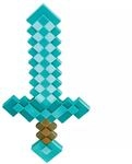 Disguise DISKX65684 Minecraft Kunststoff-Replik Diamant-Schwert Zubeh&ouml;r, Sword,