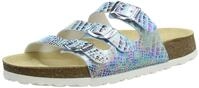 Superfit M&auml;dchen Fussbettpantoffel Pantoffeln, Blau (Blue 8010), 24 EU