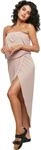 Urban Classics Ladies Viscose Bandeau Dress duskrose 4XL