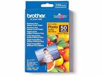 Brother Original BP71GP50 Fotopapier A6 50BL 260g/qm für MFC-6490CW DCP-375CW