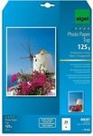 SIGEL IP663 InkJet-Fotopapier Top, A4, 25 Blatt, hochgl&auml;nzend, hochwei&szlig;, 125 g,