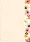 SIGEL DP788 Motiv-Papier "Flowerstyle", Briefpapier 90 g, DIN A4, 50 Blatt, aus